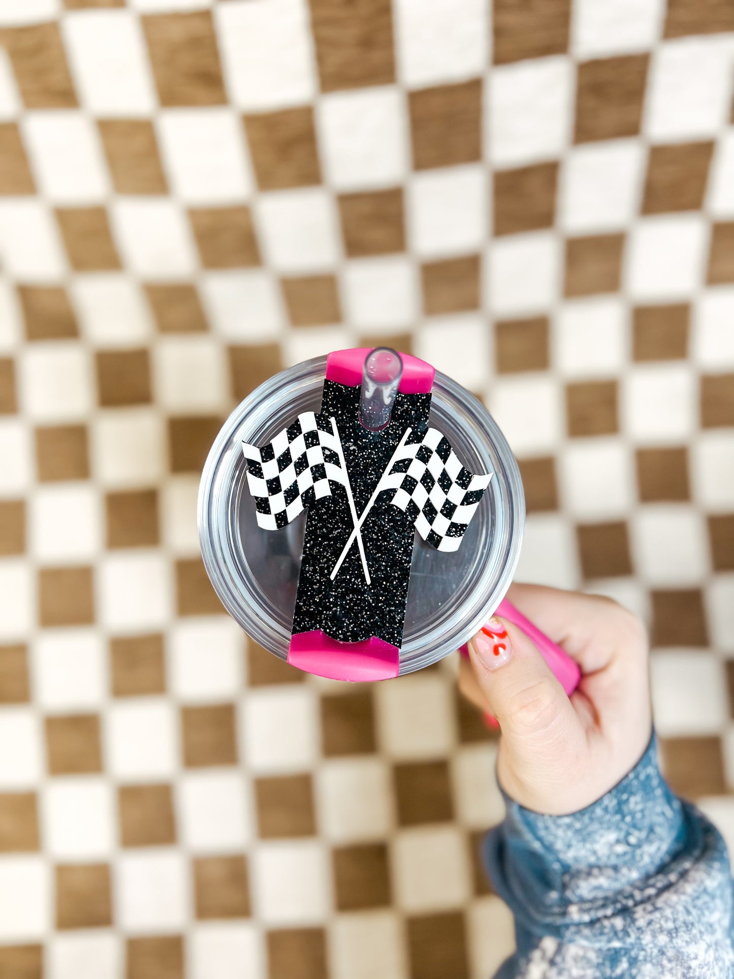 Checkered Flag Topper