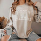 (WS) MAMA minimalist sweatshirt