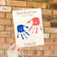 Best Dad Ever Handprint Board