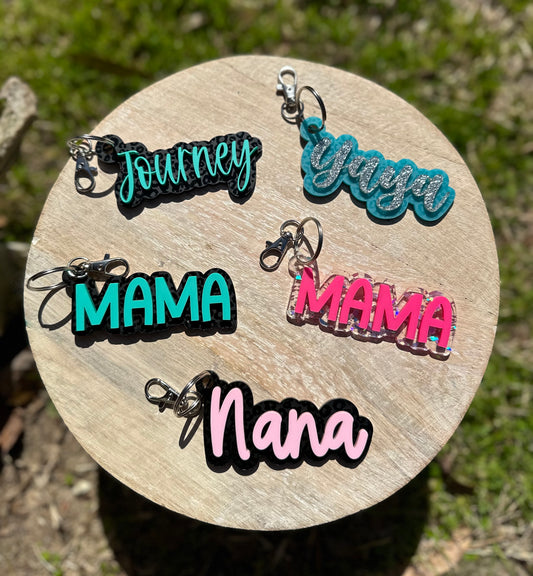 Acrylic Keychains