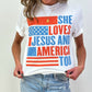 She Loves Jesus - RTS (XL,2X,3X,4X)