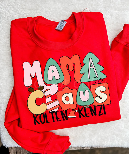 ______ Claus (Mama/Nana/etc)