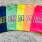Summer Neon Mama Puff Graphic Tee - RTS 2X 3X 4X