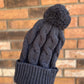Chunky Knit Name Beanies