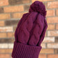 Chunky Knit Name Beanies