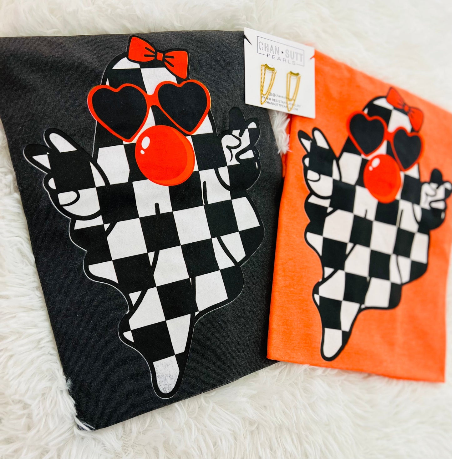 ORANGE CHECKERED GHOST - FALL DEALS