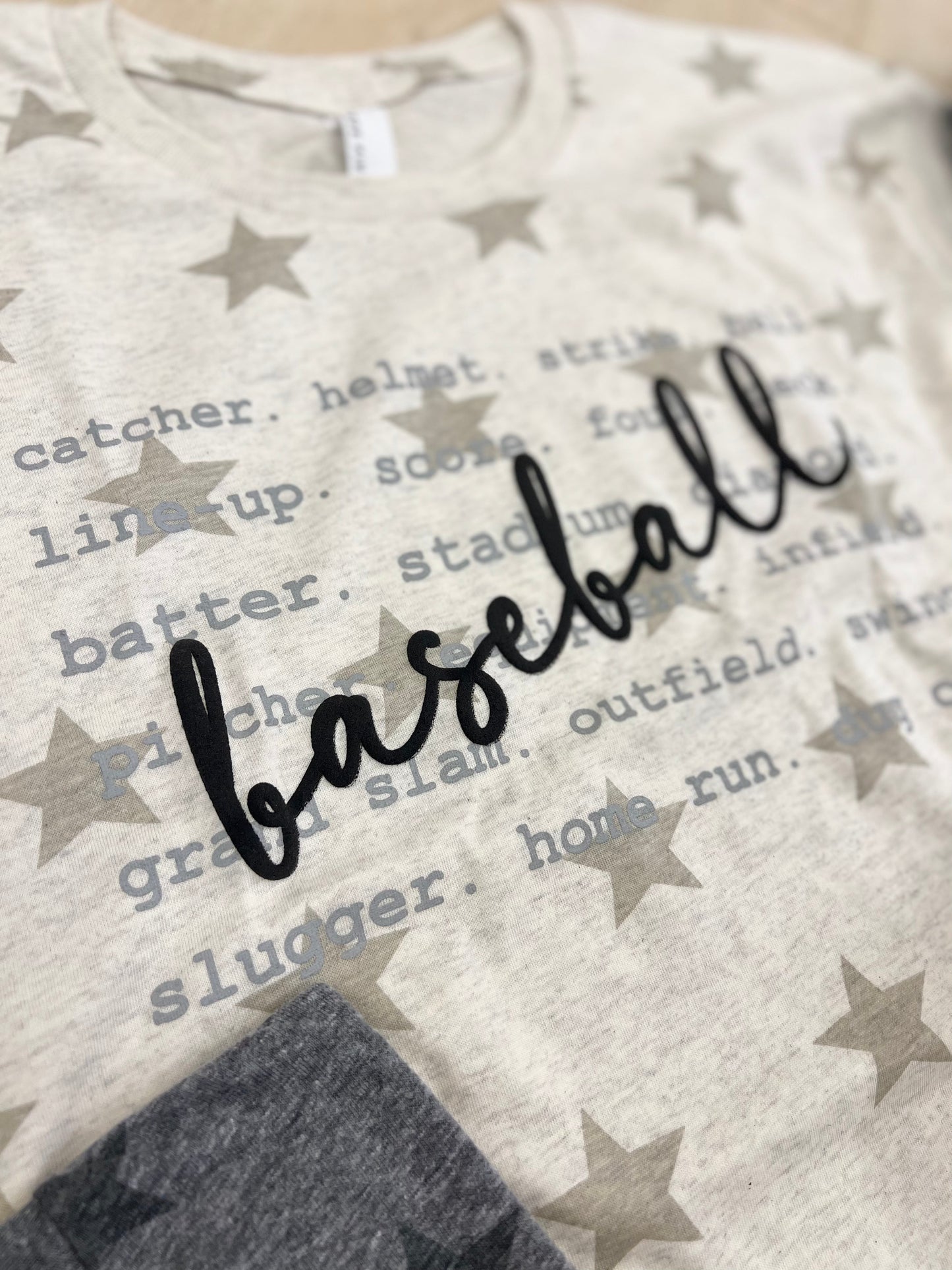 Baseball Script -( XL 2X)