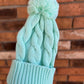 Chunky Knit Name Beanies