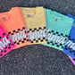 Rainbow Checkered Mama PUFF Tees  (S,2X,3X,4X)