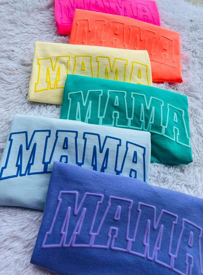 Rainbow Mama Puff Graphic Tee - RTS S 2X 4X