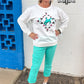 Casanova Sequin Fringe Sweater