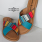 Shiner Serape Sandals