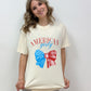 American Girly Bow - RTS (S, M, L, XL, 2X, 3X)