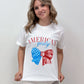 American Girly Bow - RTS (S, M, L, XL, 2X, 3X)