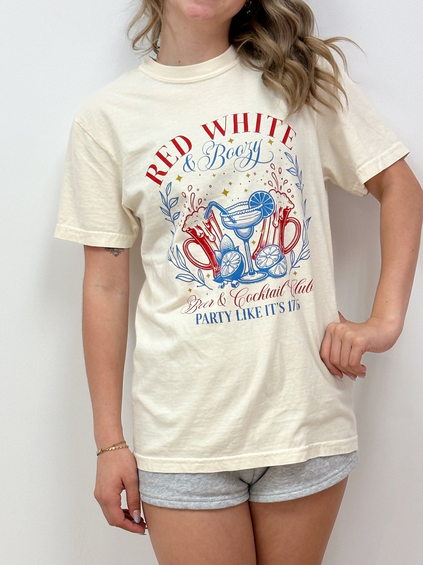 Red, White & Boozy - RTS (S, M, L, XL, 2X, 3X)