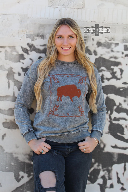 Blazing Buffalo Sweatshirt