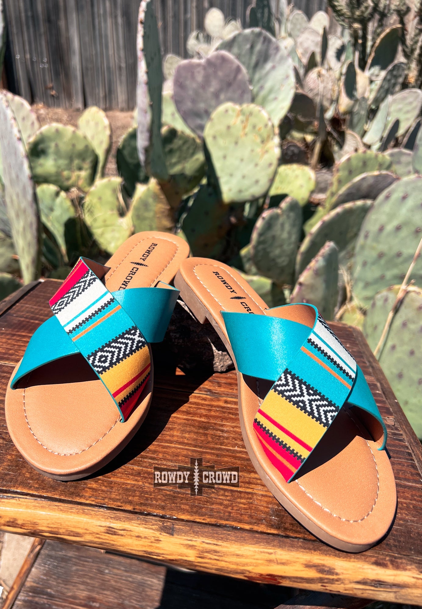 Shiner Serape Sandals