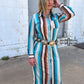 Sunset Serape Dress