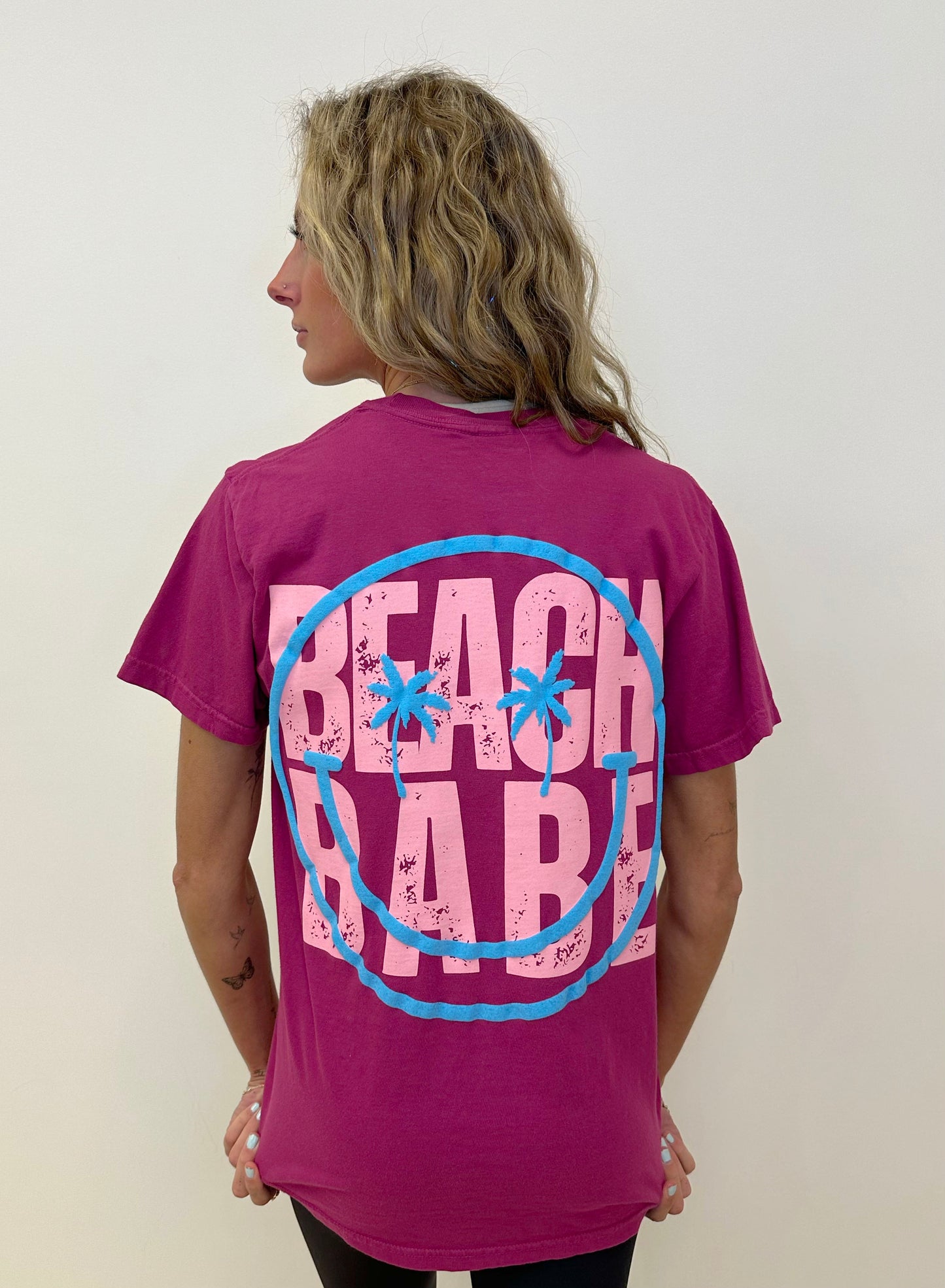 Beach Babe PUFF Tee - (S,M,L,XL,2X,3X)