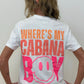 Cabana Boy PUFF Graphic Tee - RTS XL 2X