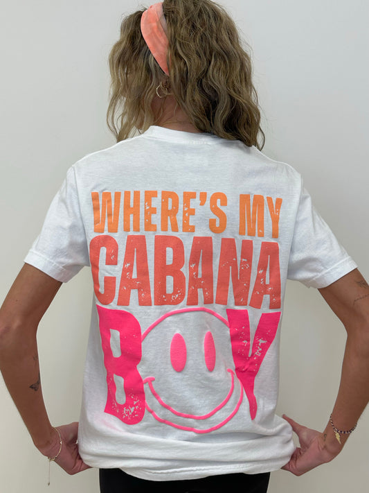 Cabana Boy PUFF Graphic Tee - RTS XL 2X