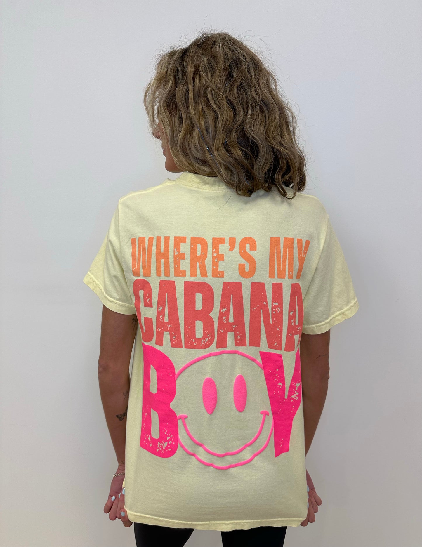 Cabana Boy PUFF Graphic Tee - RTS XL 2X