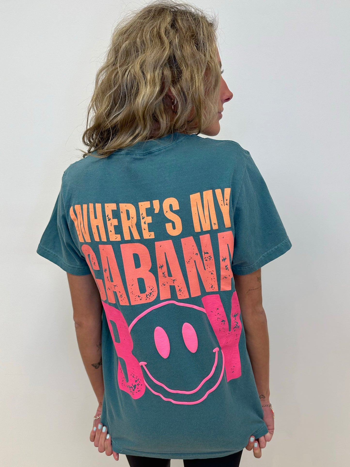 Cabana Boy PUFF Graphic Tee - RTS XL 2X