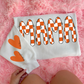 Burnt Orange Checkered Mama + Hearts