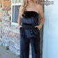 Black Betty Velvet Jumpsuit