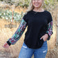 Stellar Sequin Long Sleeve Top