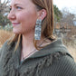 Silver Dollar Earrings