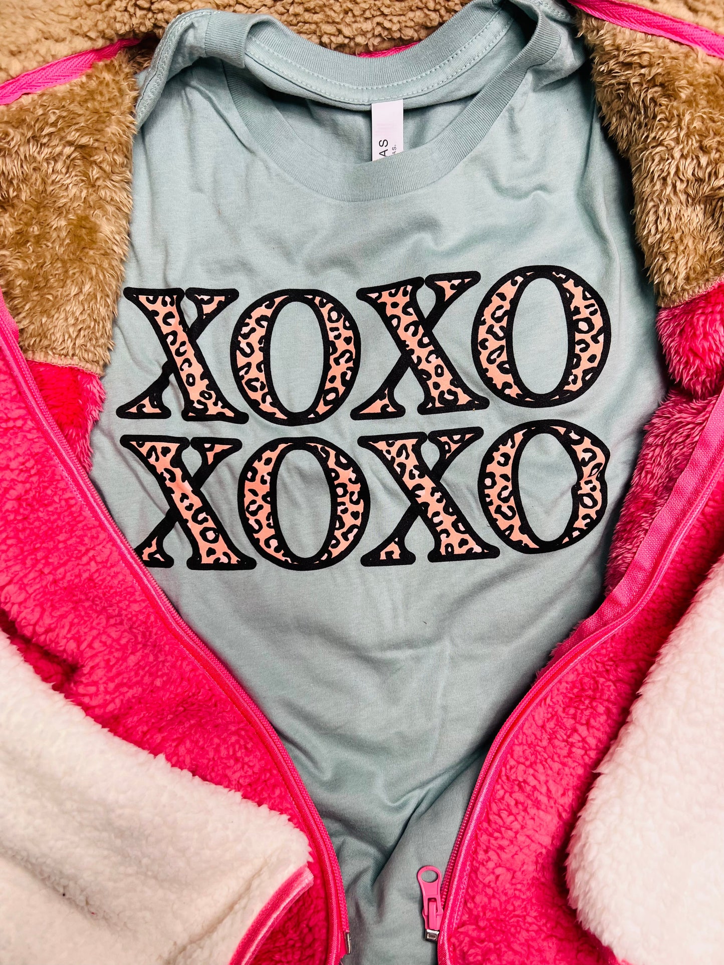 XOXO Pink Leopard - S