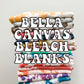 Bella Canvas - Scrunch Bleach Blanks